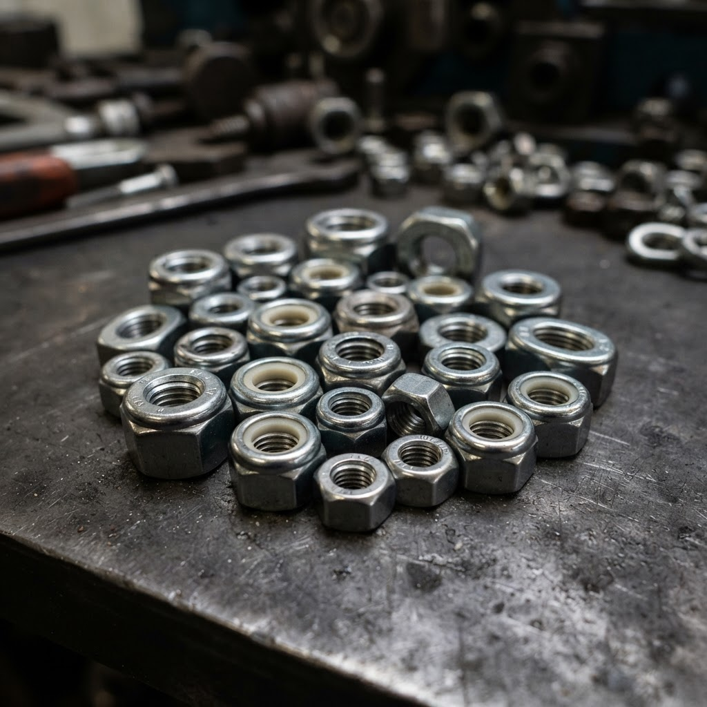 Nylon lock nut vs metal lock nut