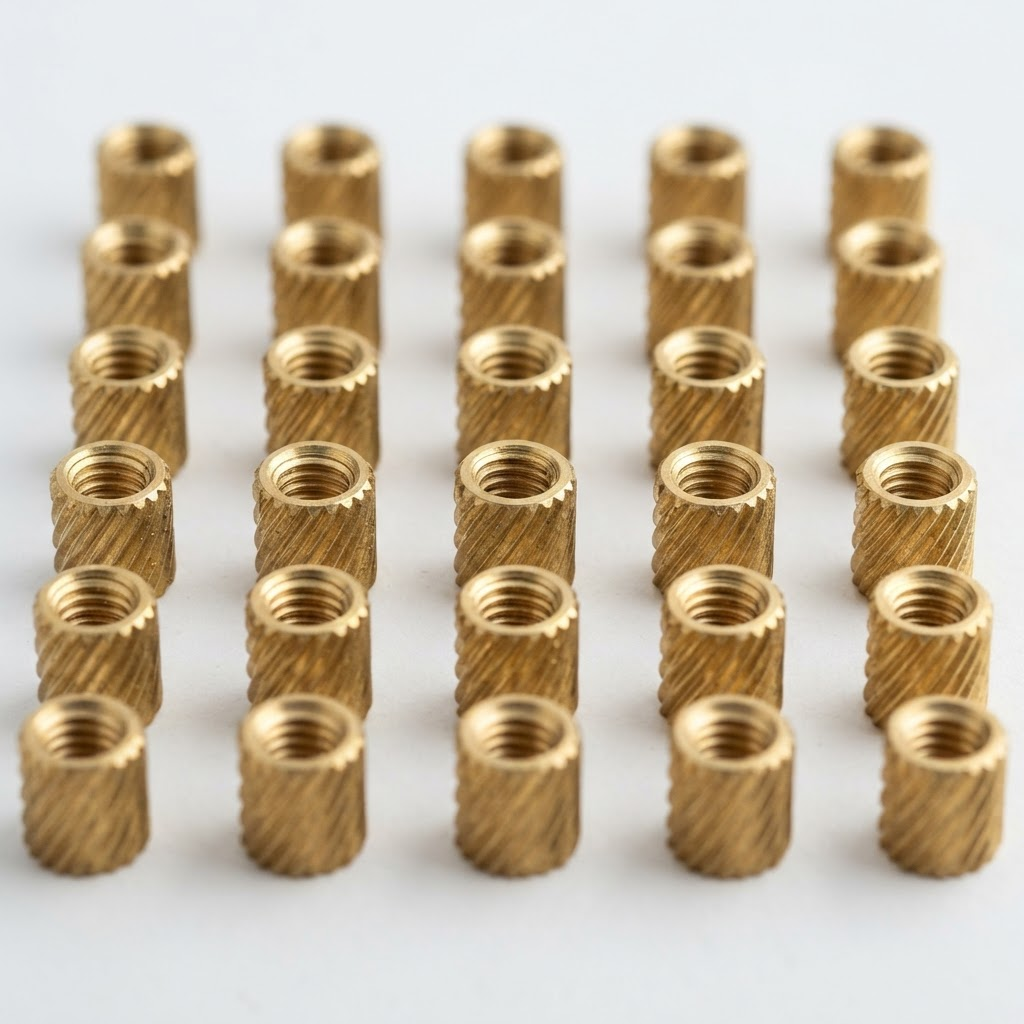 High precision customized knurled inserts